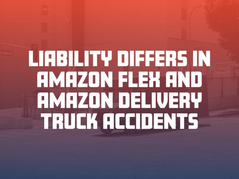 Difference Between Amazon Flex and Amazon Delivery Trucks Fine Law Firm